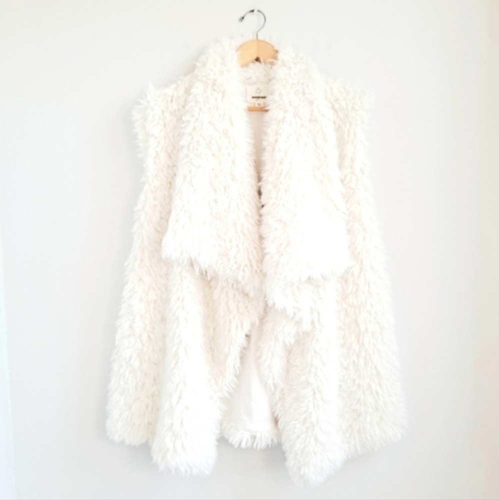 aerie Sherpa Oversized Vest - XS Small